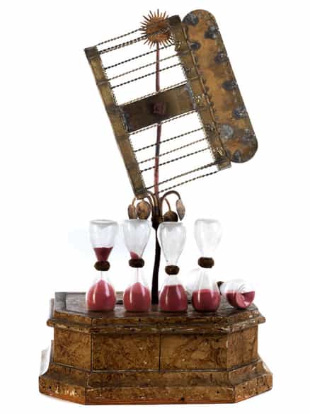 Detailabbildung: Museale seltene Sanduhr