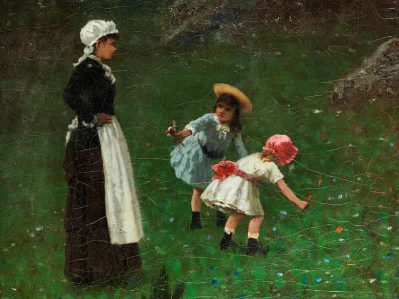 Detailabbildung: Achille Formis Befani, 1832 Neapel - 1906 ebenda