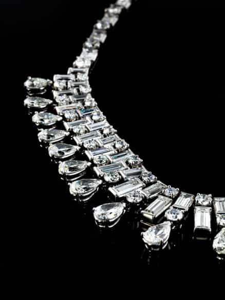 Detailabbildung: Feines Diamantcollier