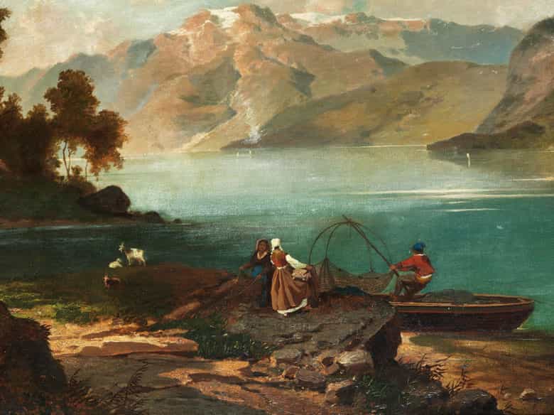 Detailabbildung: Franz Richard Unterberger, 1838 Innsbruck - 1902 Neuilly