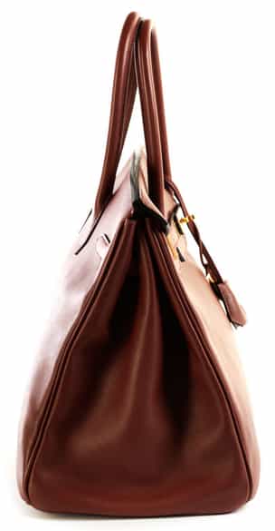 Detailabbildung: Hermès Birkin 35 cm „Rouge“