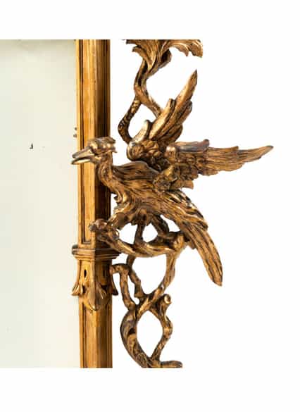 Detailabbildung: Großer Spiegel in Art von Johann Michael Hoppenhaupt d. Ä.