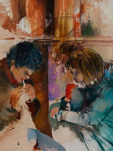 Detailabbildung: Angelo Tassi, geb. 1937 Bologna