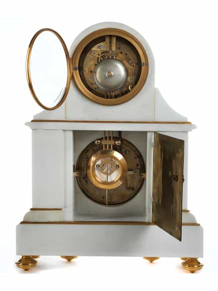 Detailabbildung: Seltene H. Moser-Pendule mit Brocothemmung