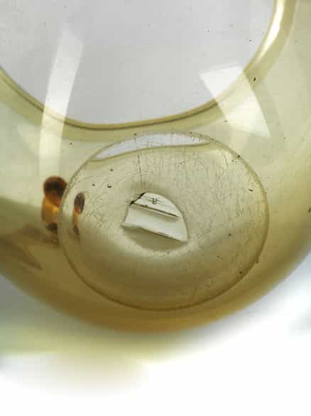 Detailabbildung: Murano-Glashenkelgefäß, Cappellin zug.