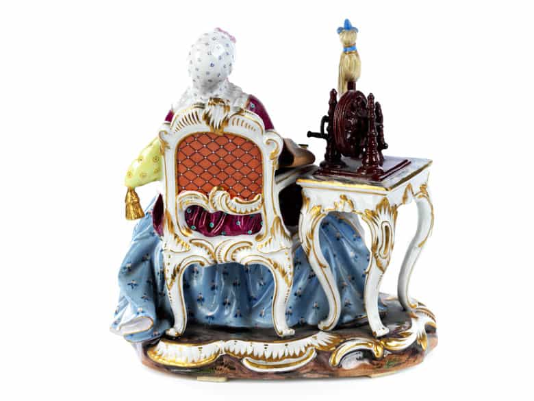 Detailabbildung: Meissener Porzellanfigur