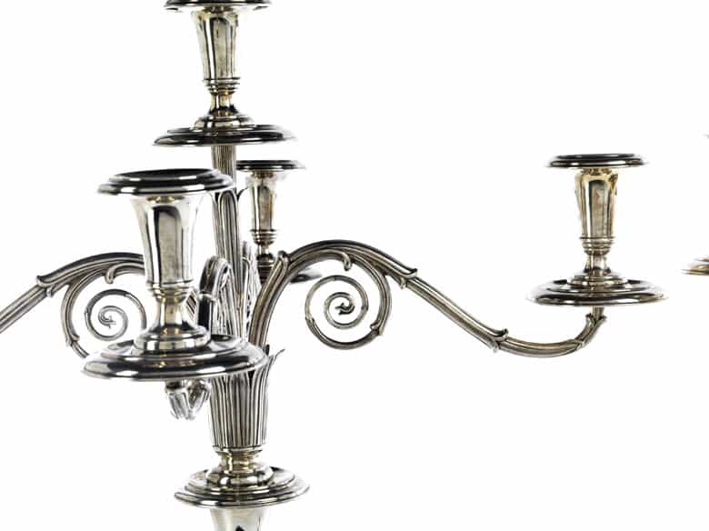 Detailabbildung: Paar große Berliner Girandolen