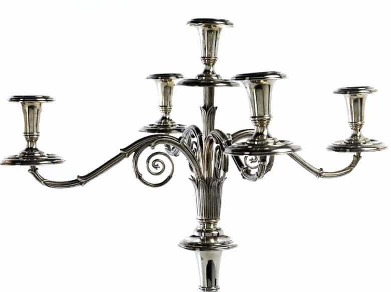 Detailabbildung: Paar große Berliner Girandolen