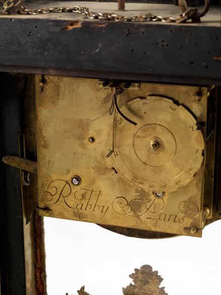 Detailabbildung: Konsoluhr