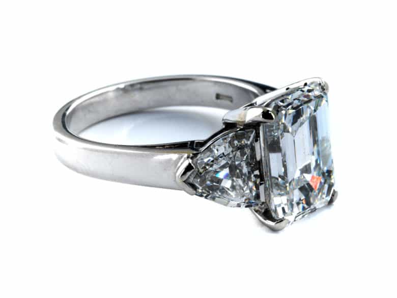 Detailabbildung: Diamant-Emailring