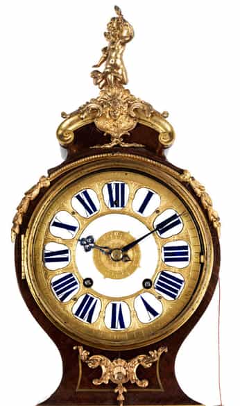 Detailabbildung: Konsoluhr