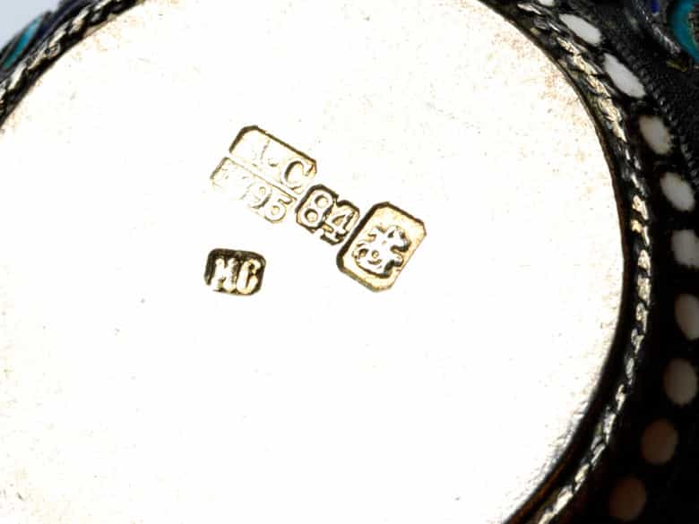 Detailabbildung: Russisches Silberschälchen