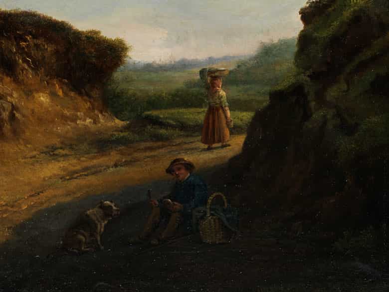 Detailabbildung: Henri van Assche, 1774 Brüssel – 1841