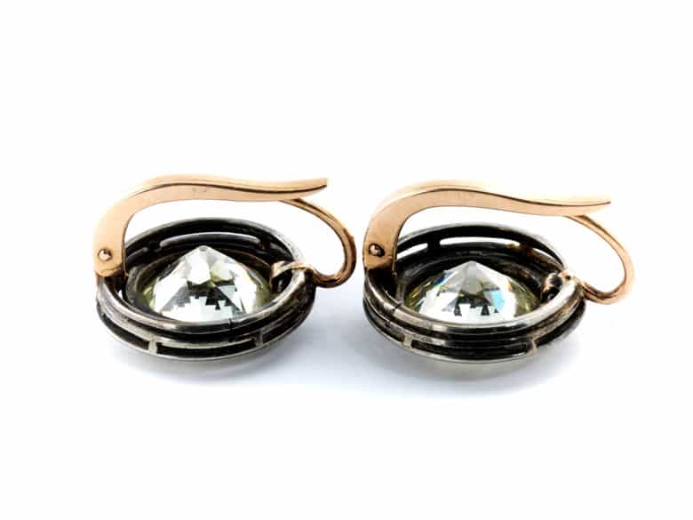 Detailabbildung: Diamant-Solitärohrhänger