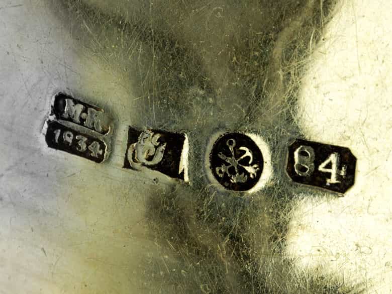 Detailabbildung: St. Petersburger Silberschale