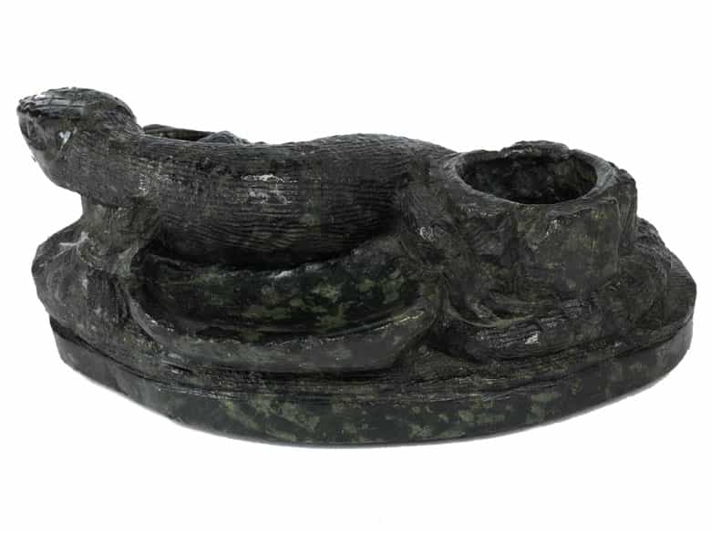 Detailabbildung: Tintenzeug in Serpentin