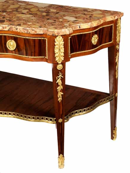 Detailabbildung: Prächtige Anrichte, gestempelt P. Pionez