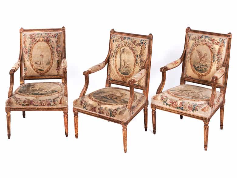 Detailabbildung: Louis XVI-Sitzgruppe