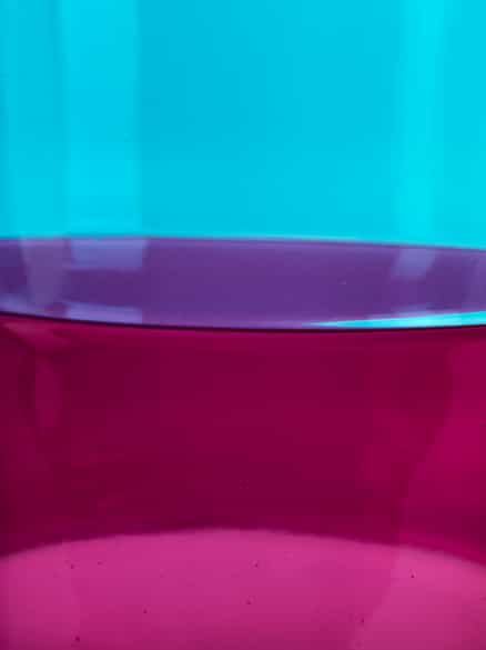 Detailabbildung: Hohe Glasvase von Venini, Fulvio Bianconi, zug.