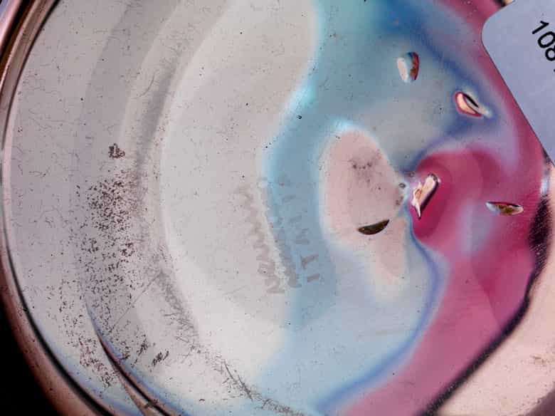 Detailabbildung: Hohe Glasvase von Venini, Fulvio Bianconi, zug.