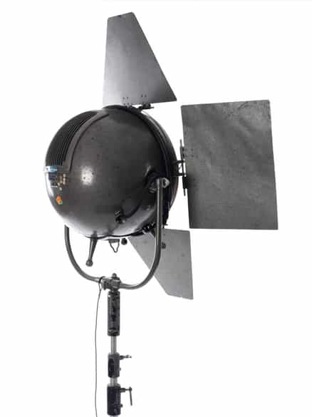 Detailabbildung: Scheinwerfer des Bayerischen Rundfunks