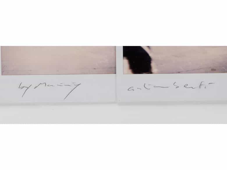 Detailabbildung: Maurizio Galimberti, geb. 1956 Como