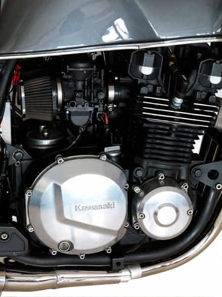 Detailabbildung: Café Racer auf Basis GPZ 1100