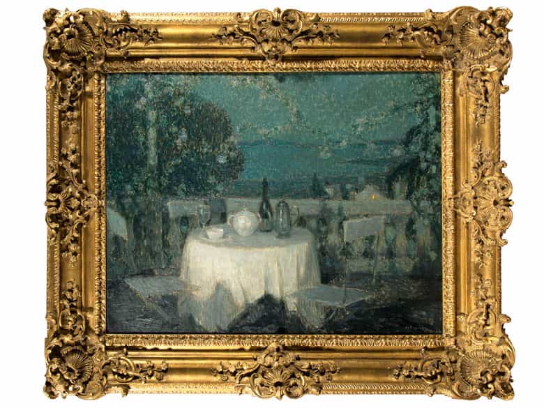 Detailabbildung: Henri Eugène Augustin Le Sidaner, 1862 Port Louis – 1939 Versailles