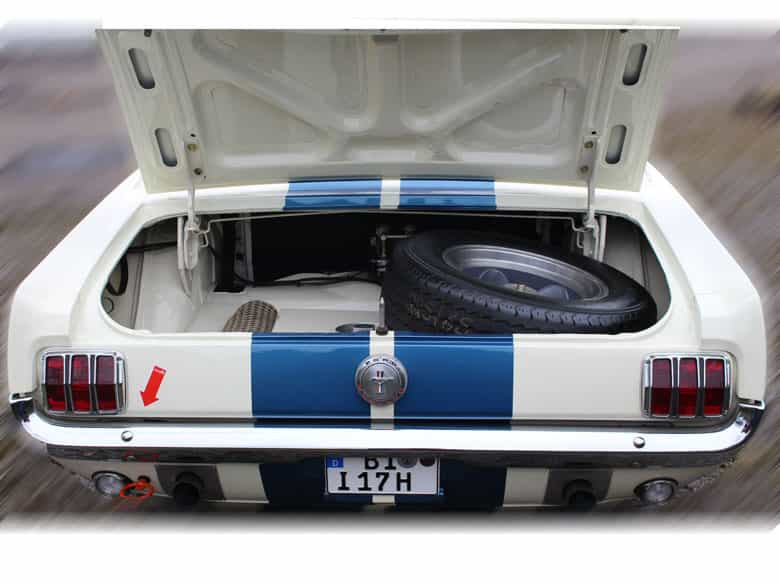 Detailabbildung: Ford Mustang Hardtop Coupé 1964