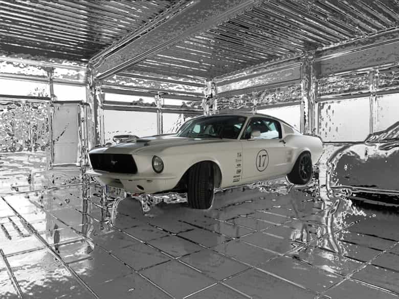 Detailabbildung: Ford Mustang „Fastback“ 1967