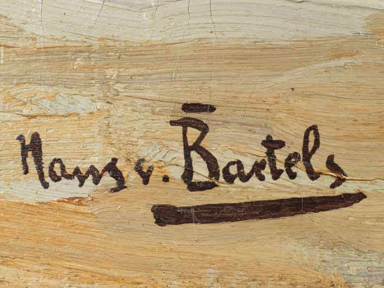 Detailabbildung: Hans von Bartels, 1856 Hamburg – 1913 München