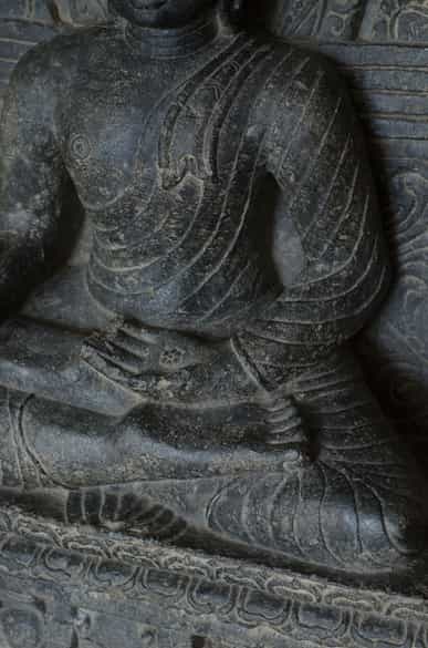 Detailabbildung: Buddha-Stele