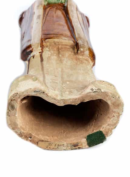 Detailabbildung: Terrakottafigur eines chinesischen Würdenträgers