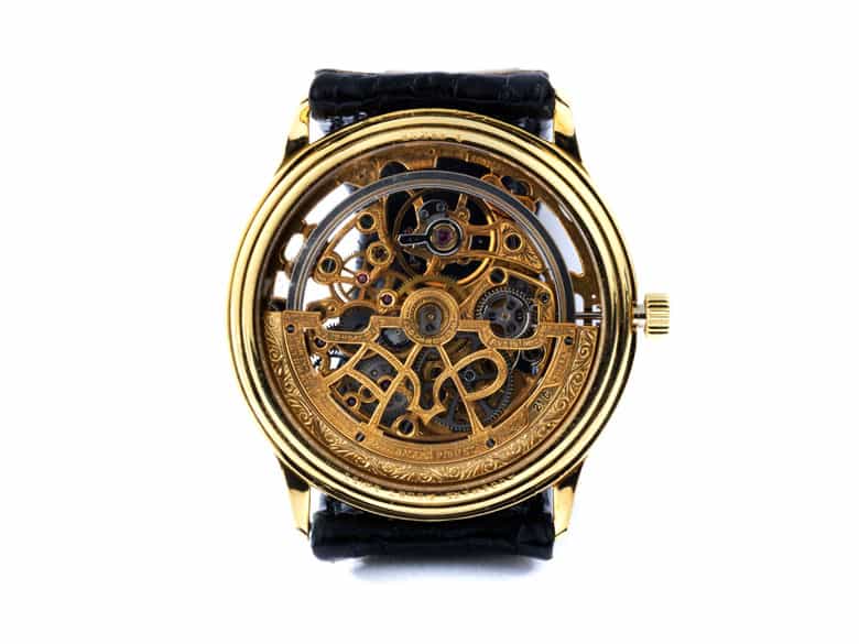 Detailabbildung: Audemars Piguet , skelettiert, in Gold