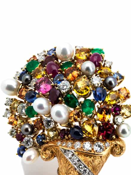 Detailabbildung: Füllhornbrosche multicolor CAZZANIGA