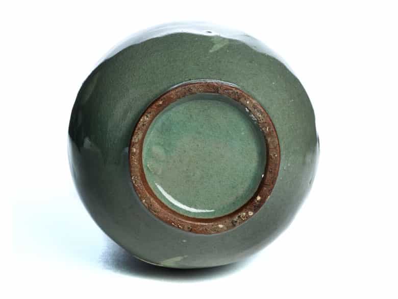 Detailabbildung: Koreanische Seladon-Vase mit Kranichen