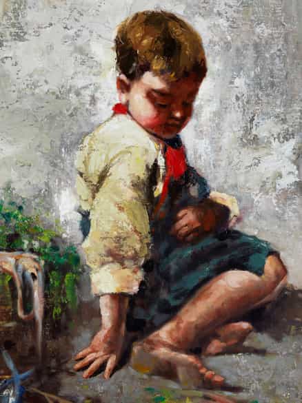 Detailabbildung: Vincenzo Irolli, 1860 Neapel – 1942 ebenda 