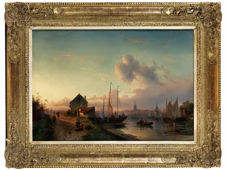 Detailabbildung: Charles Henri Joseph Leickert, 1816 Brüssel – 1907 Mainz