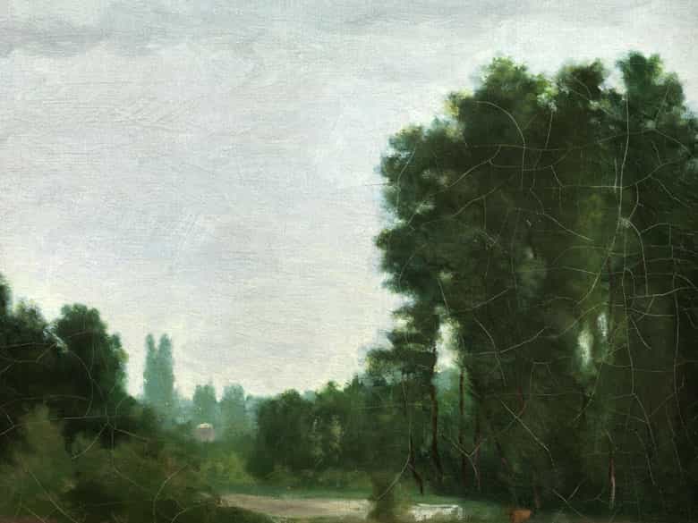 Detailabbildung: Jean-Baptiste Camille Corot, 1796 Paris – 1875 ebenda