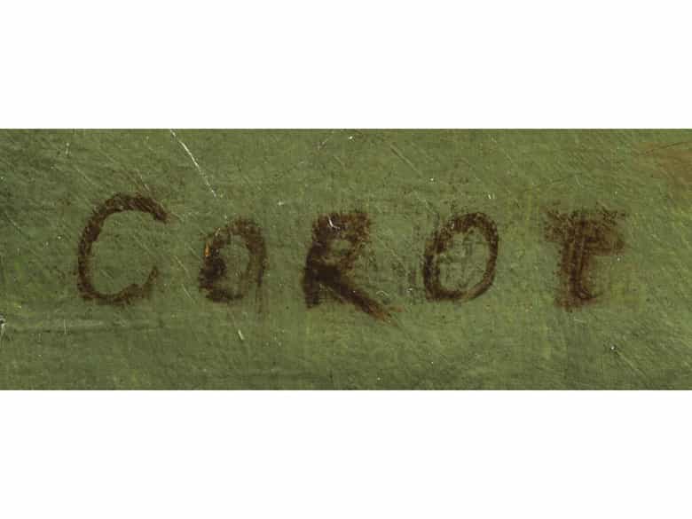 Detailabbildung: Jean-Baptiste Camille Corot, 1796 Paris – 1875 ebenda