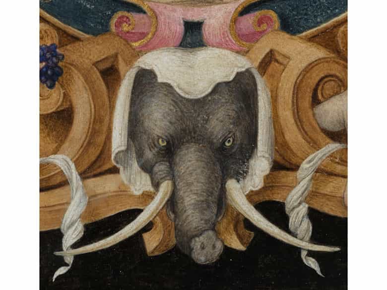 Detailabbildung: In Art der Prager Schule des ausgehenden 16. Jahrhunderts nach Bevilacqua (tätig 1573-1584)