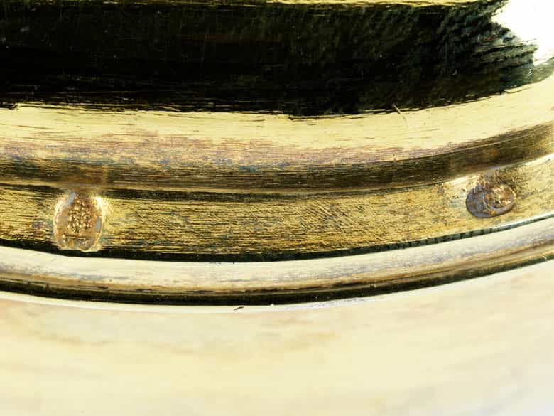 Detailabbildung: Augsburger Vermeil-Ecuelle