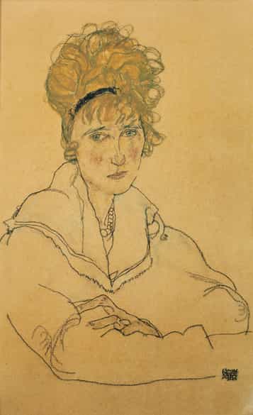 Detailabbildung: Egon Schiele, 1890 Tulln – 1918 Wien, nach