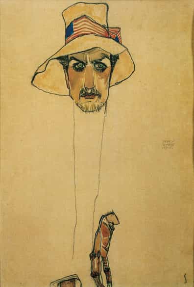 Detailabbildung: Egon Schiele, 1890 Tulln – 1918 Wien, nach