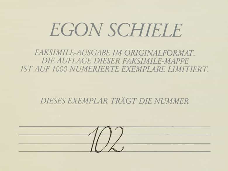 Detailabbildung: Egon Schiele, 1890 Tulln – 1918 Wien, nach