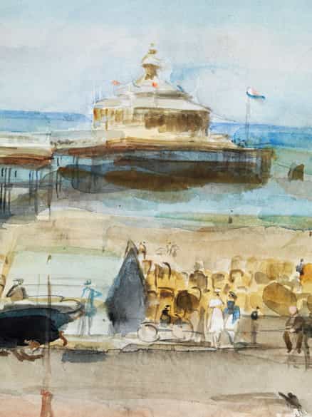 Detailabbildung: Isaac Lazarus Israels, 1865 Amsterdam – 1934 Den Haag