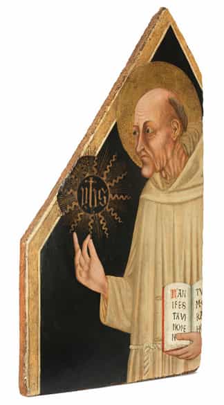 Detailabbildung: Pietro di Giovanni Ambrogio, 1410 Siena – 1449 ebenda, zug.