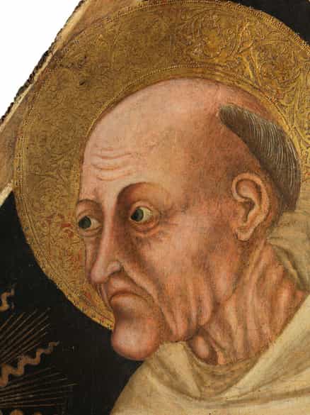 Detailabbildung: Pietro di Giovanni Ambrogio, 1410 Siena – 1449 ebenda, zug.