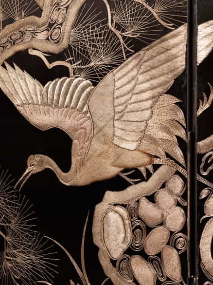 Detailabbildung: Japanischer Paravent