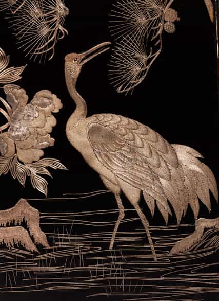 Detailabbildung: Japanischer Paravent